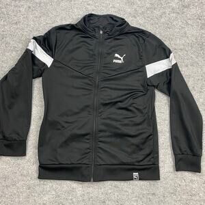 Puma jacket kids extra large Performance full zip pockets Sports athletic casual